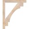 Ekena Millwork Merced Block Smooth Bracket, Douglas Fir, 3 1/2"W x 36"D x 44"H BKT04X36X44MRC05SDF - alternate 2
